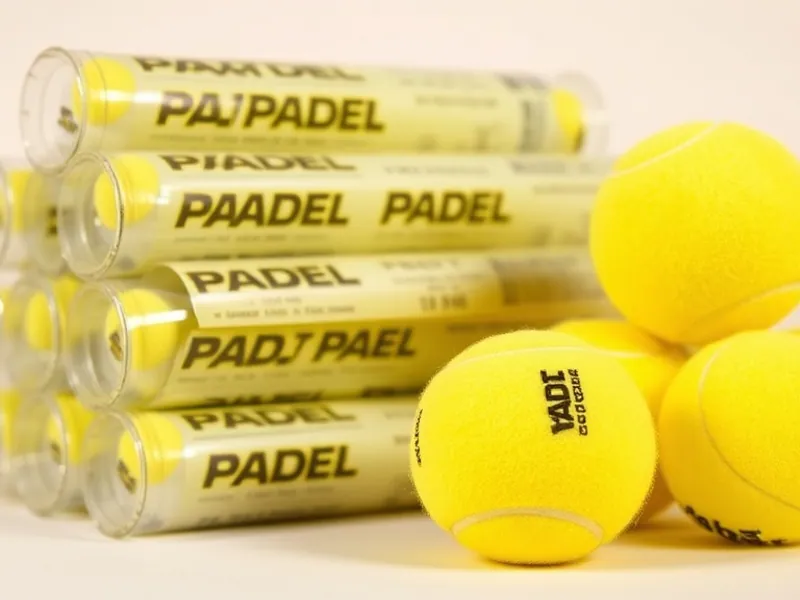 Balles de padel en gros en tubes et en cartons